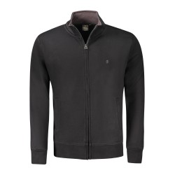 COVERI MOVING FELPA CON ZIP UOMO NERO