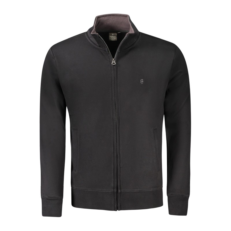 COVERI MOVING FELPA CON ZIP UOMO NERO COVERI MOVING FELPA CON ZIP UOMO NERO
