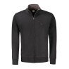COVERI MOVING FELPA CON ZIP UOMO NERO