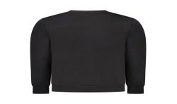 RIFLE FELPA SENZA ZIP UOMO NERO