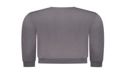 RIFLE FELPA SENZA ZIP UOMO GRIGIO