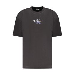 CALVIN KLEIN T-SHIRT MANICHE CORTE DONNA NERO