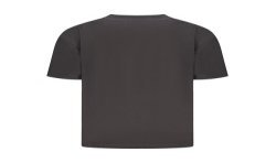 CALVIN KLEIN T-SHIRT MANICHE CORTE DONNA NERO