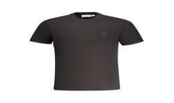 CALVIN KLEIN T-SHIRT MANICHE CORTE UOMO NERO