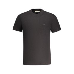 CALVIN KLEIN T-SHIRT MANICHE CORTE UOMO NERO