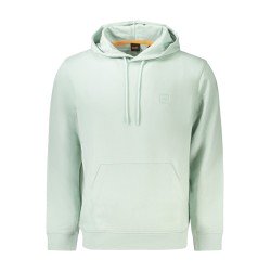 HUGO BOSS FELPA SENZA ZIP UOMO VERDE