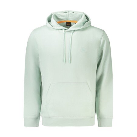 HUGO BOSS FELPA SENZA ZIP UOMO VERDE