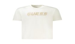 GUESS JEANS T-SHIRT MANICHE CORTE UOMO BEIGE