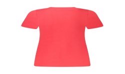 PEPE JEANS T-SHIRT MANICHE CORTE DONNA ROSSO
