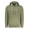 TOMMY HILFIGER FELPA SENZA ZIP UOMO VERDE