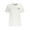 GUESS JEANS T-SHIRT MANICHE CORTE DONNA BIANCO
