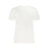 GUESS JEANS T-SHIRT MANICHE CORTE DONNA BIANCO