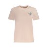 GUESS JEANS T-SHIRT MANICHE CORTE DONNA ROSA