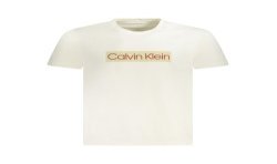 CALVIN KLEIN T-SHIRT MANICHE CORTE UOMO BIANCO