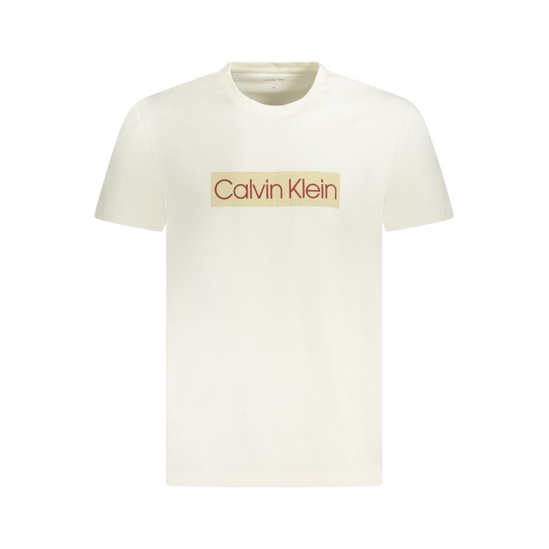 CALVIN KLEIN T-SHIRT MANICHE CORTE UOMO BIANCO CALVIN KLEIN T-SHIRT MANICHE CORTE UOMO BIANCO