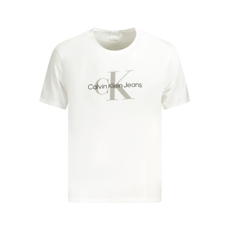 CALVIN KLEIN T-SHIRT MANICHE CORTE UOMO BIANCO CALVIN KLEIN T-SHIRT MANICHE CORTE UOMO BIANCO