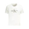 CALVIN KLEIN T-SHIRT MANICHE CORTE UOMO BIANCO
