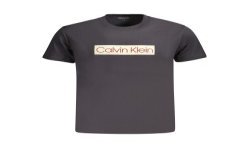 CALVIN KLEIN T-SHIRT MANICHE CORTE UOMO NERO