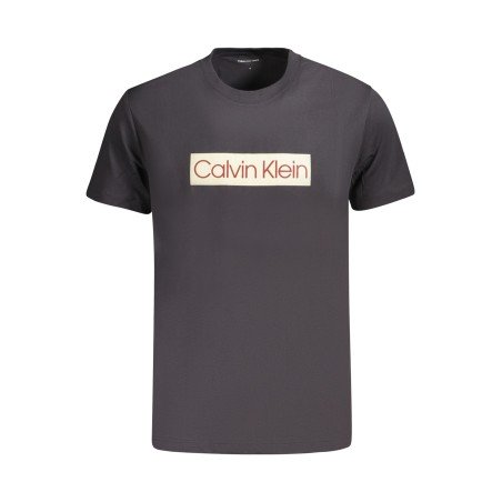 CALVIN KLEIN T-SHIRT MANICHE CORTE UOMO NERO