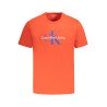 CALVIN KLEIN T-SHIRT MANICHE CORTE UOMO ROSSO
