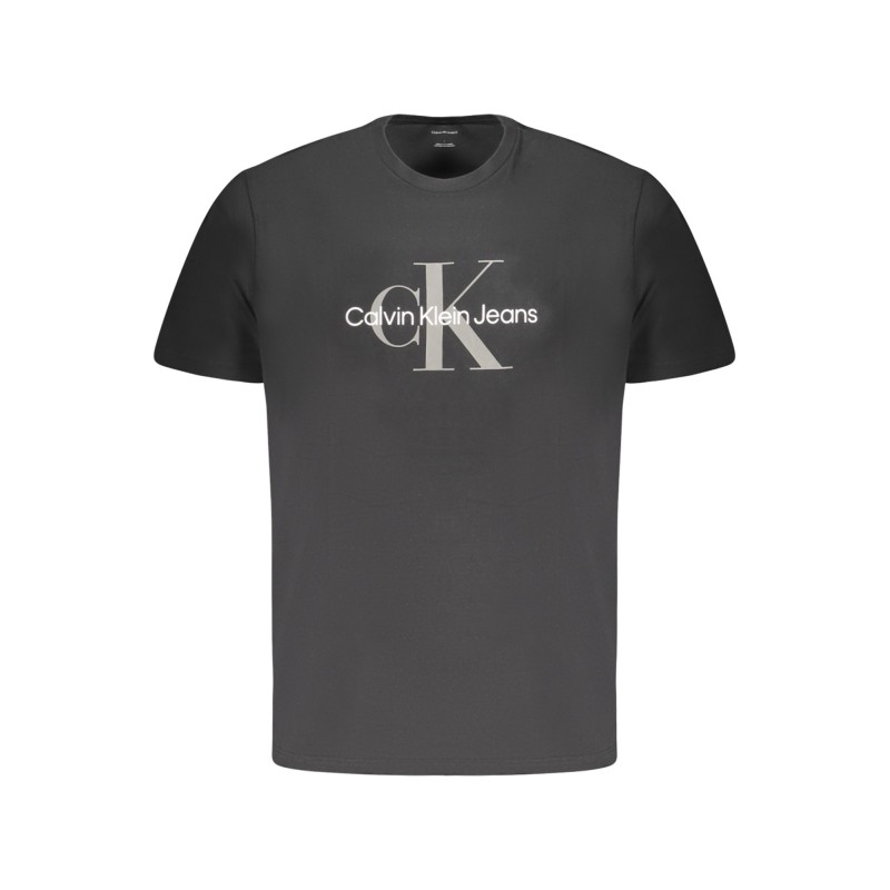 CALVIN KLEIN T-SHIRT MANICHE CORTE UOMO NERO CALVIN KLEIN T-SHIRT MANICHE CORTE UOMO NERO