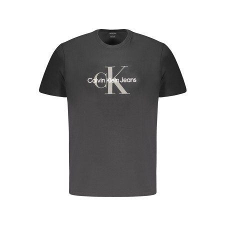 CALVIN KLEIN T-SHIRT MANICHE CORTE UOMO NERO
