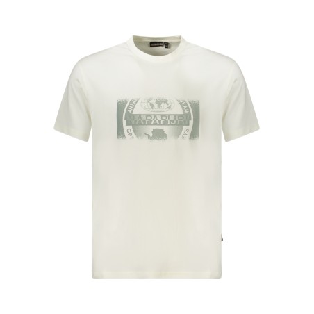 NAPAPIJRI T-SHIRT MANICHE CORTE UOMO BIANCO