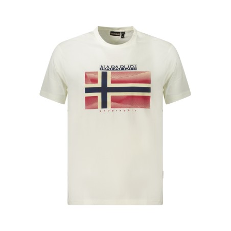NAPAPIJRI T-SHIRT MANICHE CORTE UOMO BIANCO