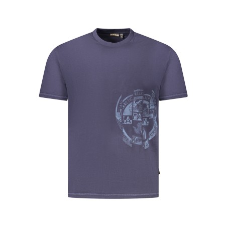 NAPAPIJRI T-SHIRT MANICHE CORTE UOMO BLU