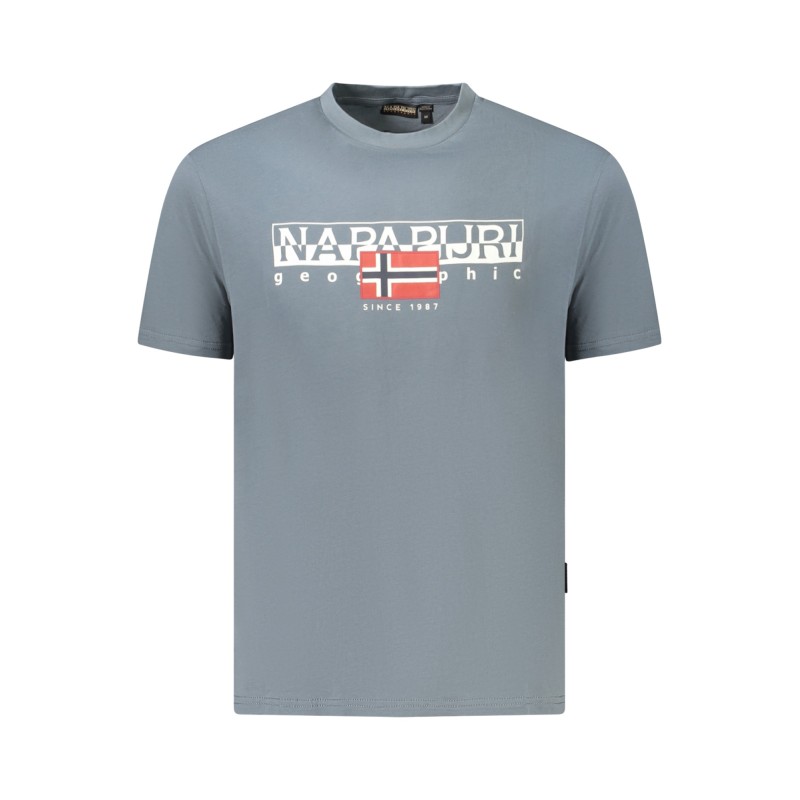 NAPAPIJRI T-SHIRT MANICHE CORTE UOMO GRIGIO NAPAPIJRI T-SHIRT MANICHE CORTE UOMO GRIGIO