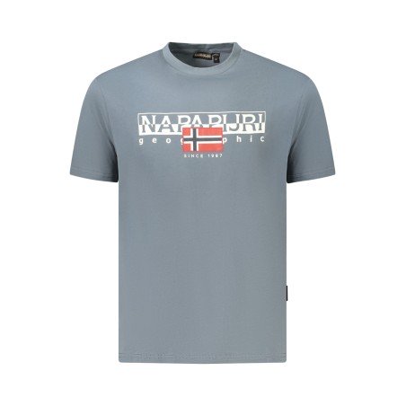 NAPAPIJRI T-SHIRT MANICHE CORTE UOMO GRIGIO