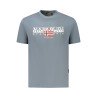 NAPAPIJRI T-SHIRT MANICHE CORTE UOMO GRIGIO