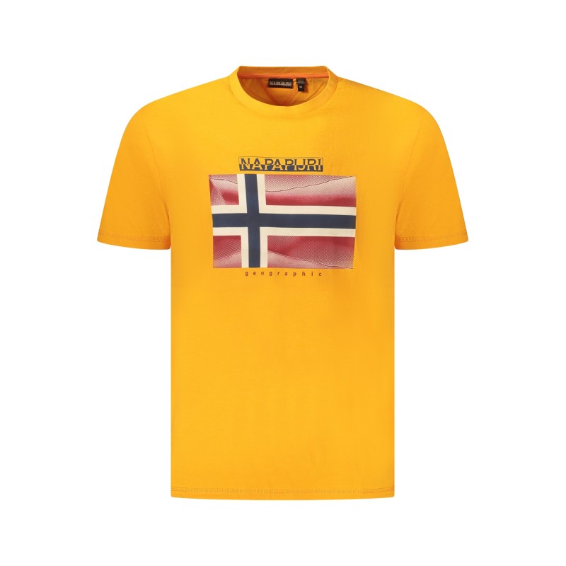 NAPAPIJRI T-SHIRT MANICHE CORTE UOMO ARANCIO NAPAPIJRI T-SHIRT MANICHE CORTE UOMO ARANCIO