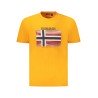 NAPAPIJRI T-SHIRT MANICHE CORTE UOMO ARANCIO