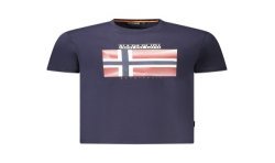 NAPAPIJRI T-SHIRT MANICHE CORTE UOMO BLU