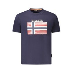 NAPAPIJRI T-SHIRT MANICHE CORTE UOMO BLU