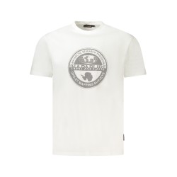 NAPAPIJRI T-SHIRT MANICHE CORTE UOMO BIANCO