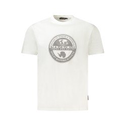 NAPAPIJRI T-SHIRT MANICHE CORTE UOMO BIANCO