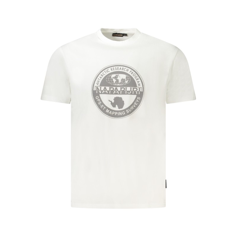 NAPAPIJRI T-SHIRT MANICHE CORTE UOMO BIANCO NAPAPIJRI T-SHIRT MANICHE CORTE UOMO BIANCO