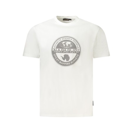 NAPAPIJRI T-SHIRT MANICHE CORTE UOMO BIANCO
