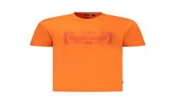 NAPAPIJRI T-SHIRT MANICHE CORTE UOMO ARANCIO
