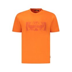 NAPAPIJRI T-SHIRT MANICHE CORTE UOMO ARANCIO