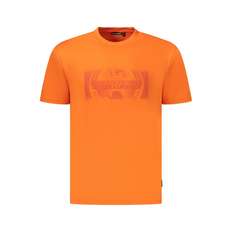 NAPAPIJRI T-SHIRT MANICHE CORTE UOMO ARANCIO NAPAPIJRI T-SHIRT MANICHE CORTE UOMO ARANCIO