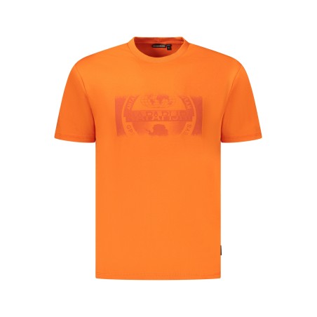 NAPAPIJRI T-SHIRT MANICHE CORTE UOMO ARANCIO