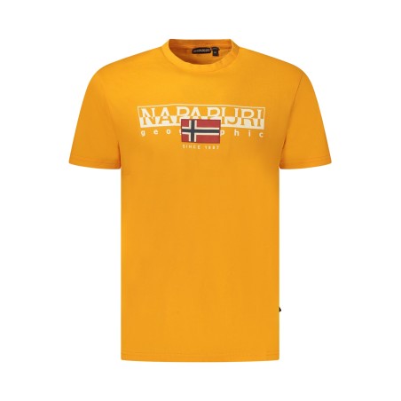 NAPAPIJRI T-SHIRT MANICHE CORTE UOMO ARANCIO