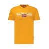 NAPAPIJRI T-SHIRT MANICHE CORTE UOMO ARANCIO