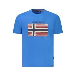 NAPAPIJRI T-SHIRT MANICHE CORTE UOMO BLU