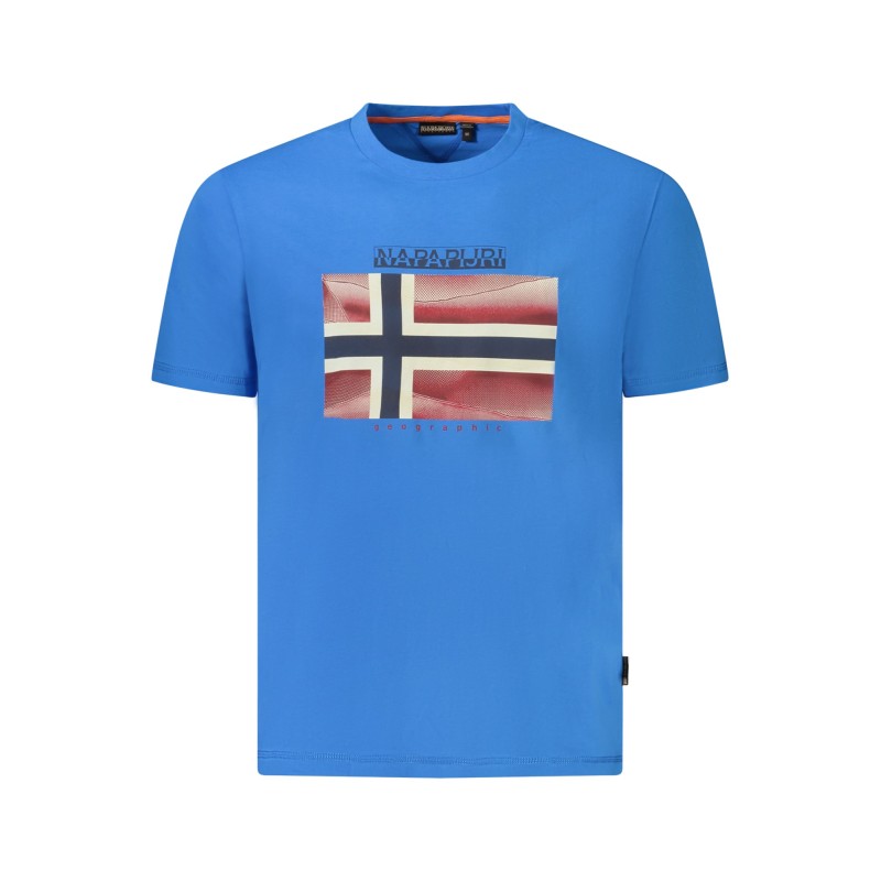 NAPAPIJRI T-SHIRT MANICHE CORTE UOMO BLU NAPAPIJRI T-SHIRT MANICHE CORTE UOMO BLU