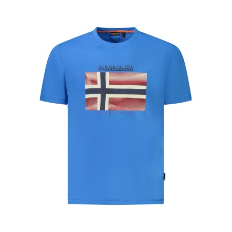 NAPAPIJRI T-SHIRT MANICHE CORTE UOMO BLU