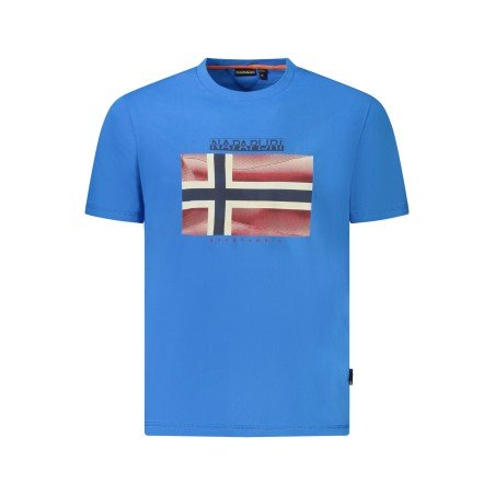 NAPAPIJRI T-SHIRT MANICHE CORTE UOMO BLU